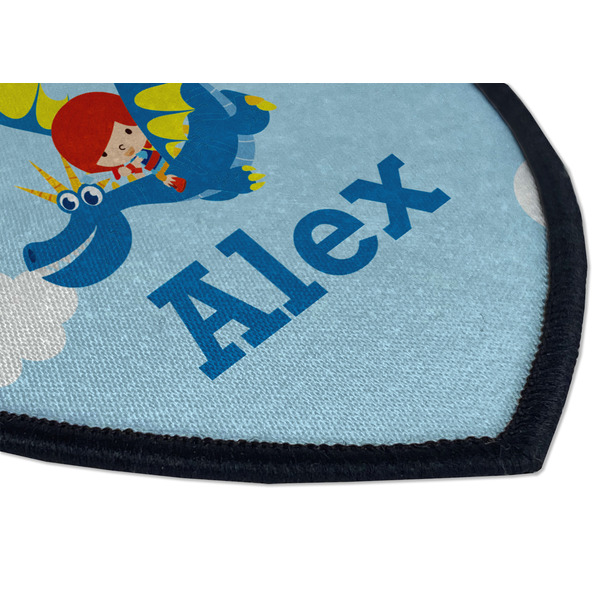 Flying a Dragon Iron on Shield 3 Detail