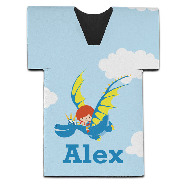 Custom Flying a Dragon Jersey Bottle Cooler (Personalized)