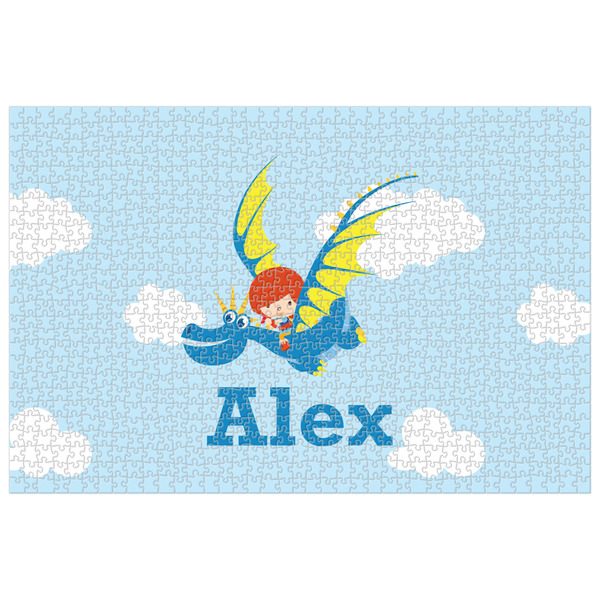 Custom Flying a Dragon Jigsaw Puzzle - 1000-piece (Personalized)
