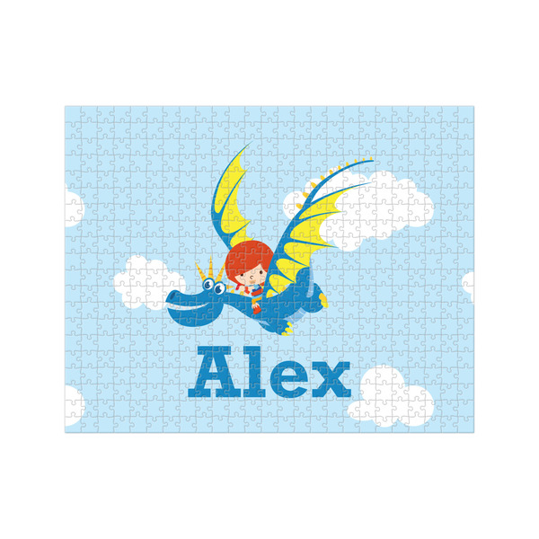 Custom Flying a Dragon 500 pc Jigsaw Puzzle (Personalized)