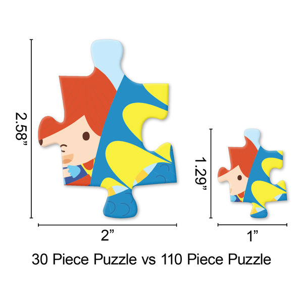 Flying a Dragon Jigsaw Puzzle - Piece Comparison
