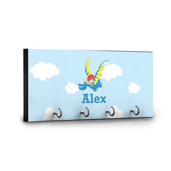 Flying a Dragon Key Hanger - Front View with Hooks