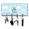 Flying a Dragon Key Hanger w/ 4 Hooks w/ Graphics and Text