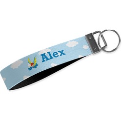 Flying a Dragon Webbing Keychain Fob - Large (Personalized)