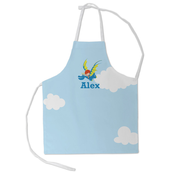 Custom Flying a Dragon Kid's Apron - Small (Personalized)