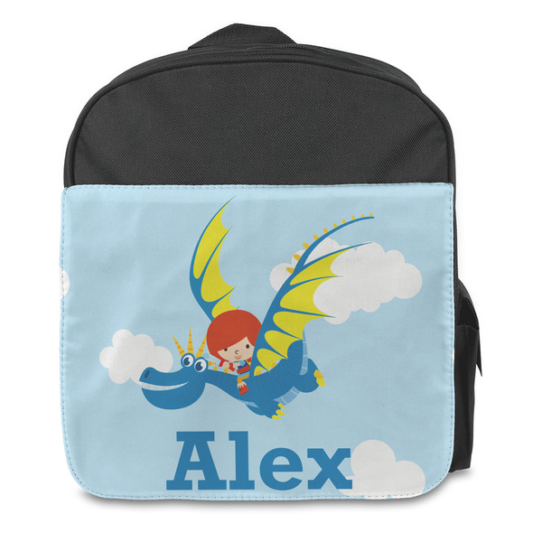 Flying a Dragon Kids Backpack - Front