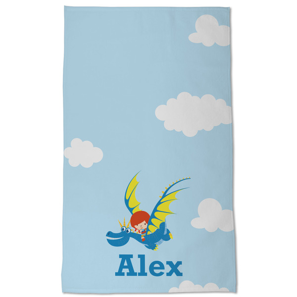 Flying a Dragon Kitchen Towel - Poly Cotton - Full Front
