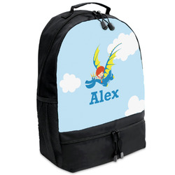 Flying a Dragon Backpacks - Black (Personalized)