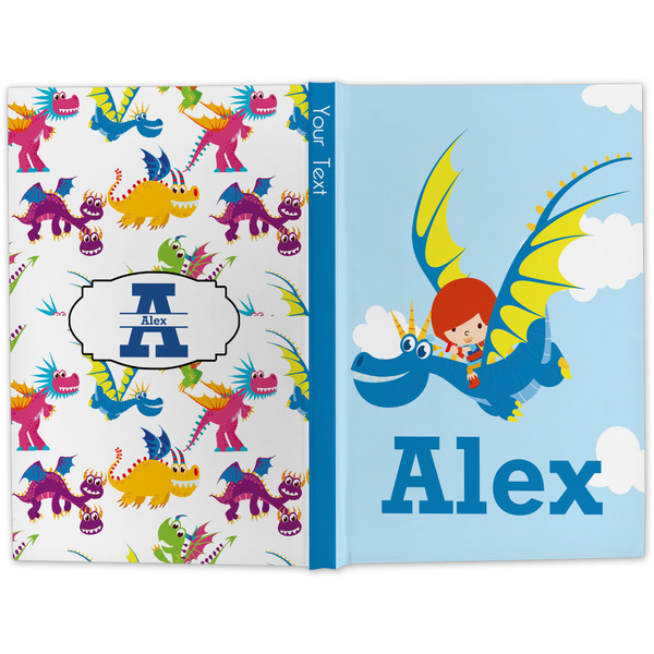 Flying a Dragon Large Hard Cover Journal - Apvl