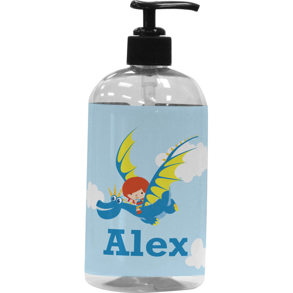 Custom Flying a Dragon Plastic Soap / Lotion Dispenser (Personalized)