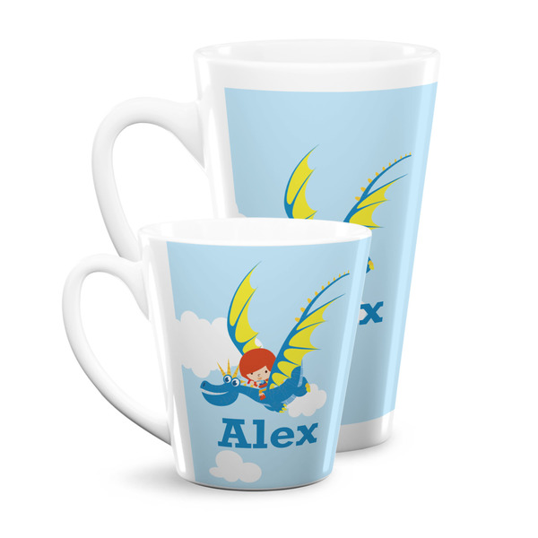 Flying a Dragon Latte Mugs Main