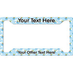 Flying a Dragon License Plate Frame (Personalized)