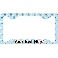 Flying a Dragon License Plate Frame - Style C (Personalized)