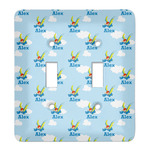 Flying a Dragon Light Switch Cover (2 Toggle Plate) (Personalized)