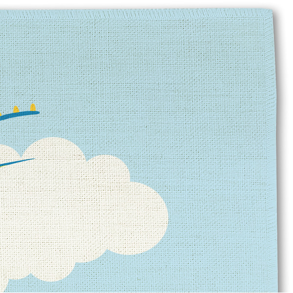 Flying a Dragon Linen Placemat - DETAIL