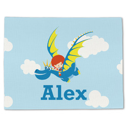 Flying a Dragon Single-Sided Linen Placemat - Single w/ Name or Text