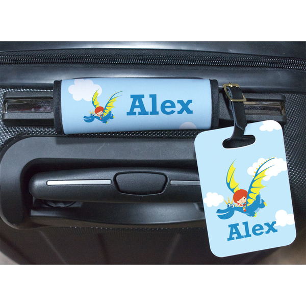 Flying a Dragon Luggage Wrap & Tag