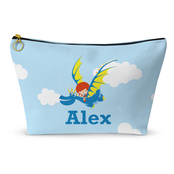 Custom Flying a Dragon Makeup Bag - Large - 12.5"x7" (Personalized)