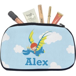 Flying a Dragon Makeup / Cosmetic Bag - Medium (Personalized)