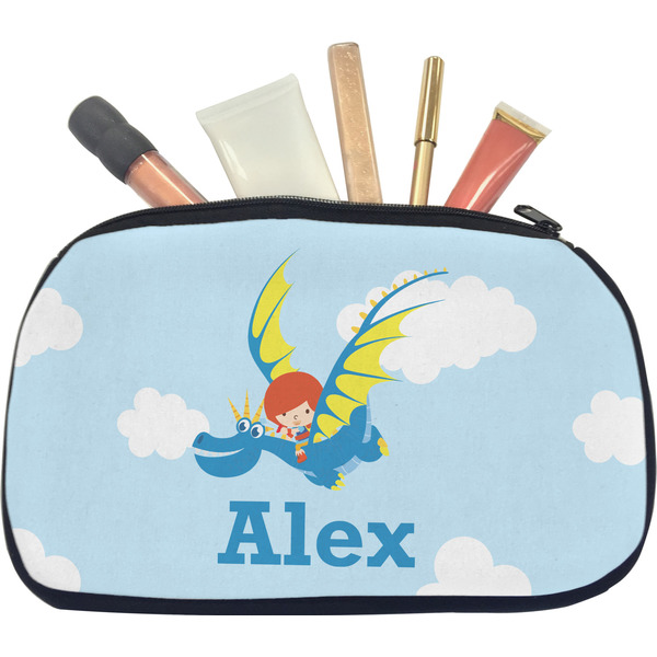 Custom Flying a Dragon Makeup / Cosmetic Bag - Medium (Personalized)