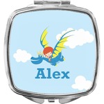 Flying a Dragon Compact Makeup Mirror (Personalized)