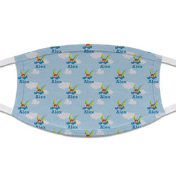Flying a Dragon Cloth Face Mask (T-Shirt Fabric) (Personalized)