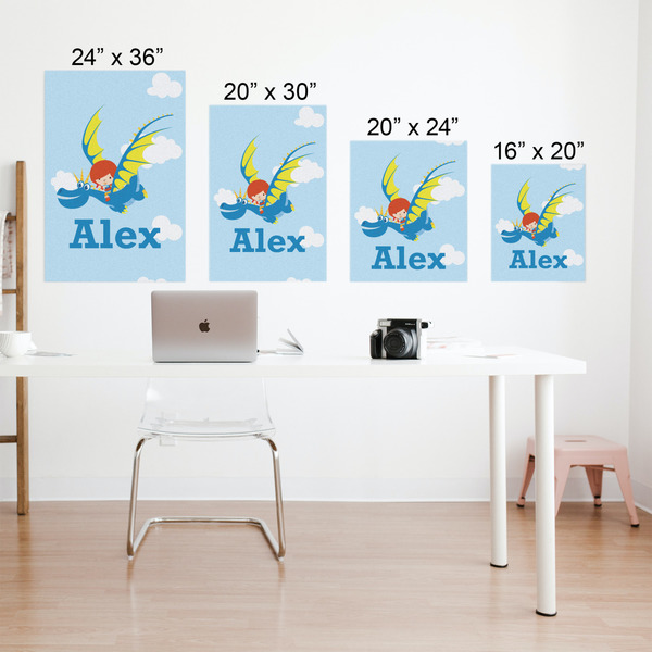 Flying a Dragon Matte Poster - Sizes