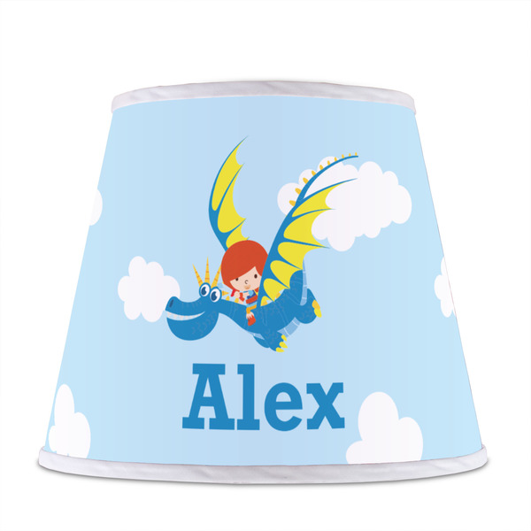 Flying a Dragon Poly Film Empire Lampshade - Front View
