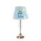 Flying a Dragon Poly Film Empire Lampshade - On Stand