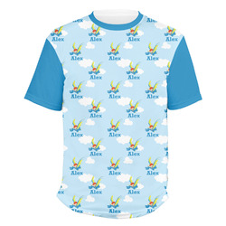 Flying a Dragon Men's Crew T-Shirt (Personalized)