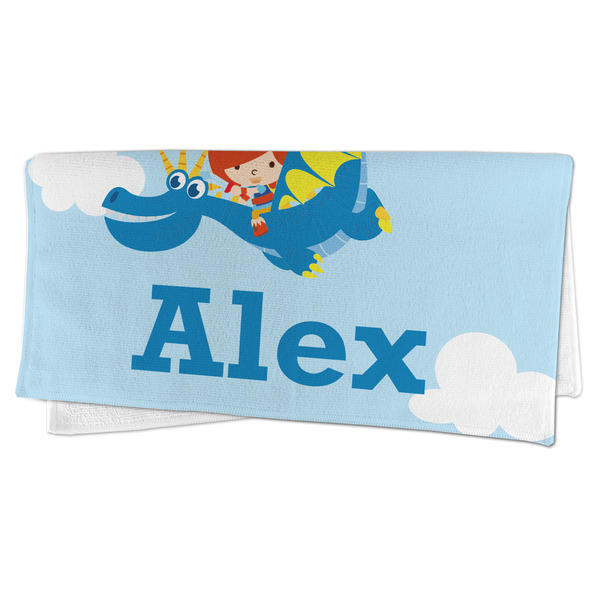 Flying a Dragon Microfiber Dish Rag - FOLDED (half)