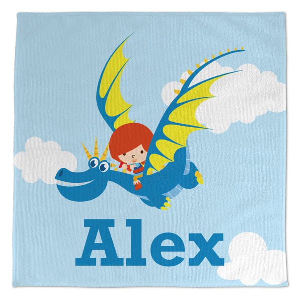 Custom Flying a Dragon Microfiber Dish Towel (Personalized)