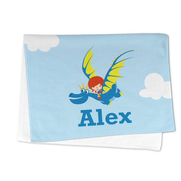 Flying a Dragon Microfiber Dish Towel - FOLDED HALF