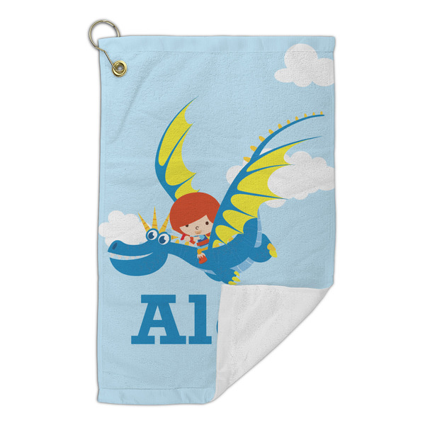 Flying a Dragon Microfiber Golf Towels Small - FRONT FOLDED