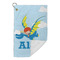 Flying a Dragon Microfiber Golf Towels Small - FRONT FOLDED