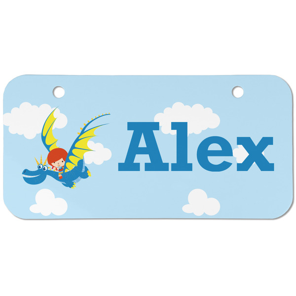 Custom Flying a Dragon Mini/Bicycle License Plate (2 Holes) (Personalized)
