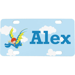 Flying a Dragon Mini/Bicycle License Plate (Personalized)