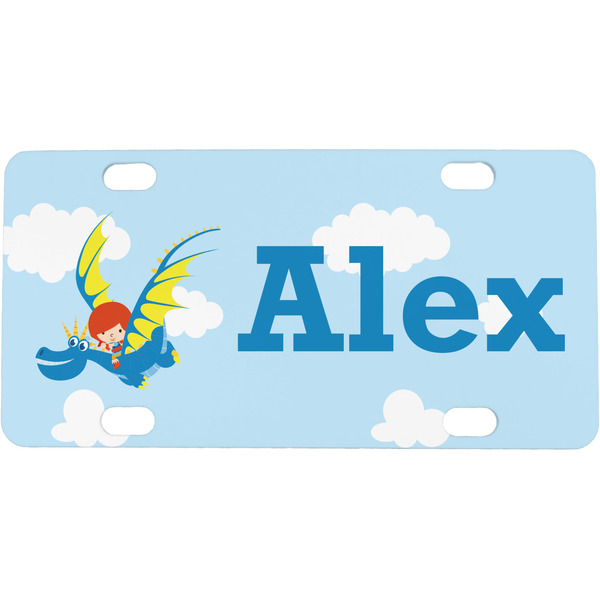 Custom Flying a Dragon Mini / Bicycle License Plate (4 Holes) (Personalized)