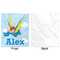 Flying a Dragon Minky Blanket - 50"x60" - Single Sided - Front & Back