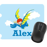 Flying a Dragon Rectangular Mouse Pad (Personalized)