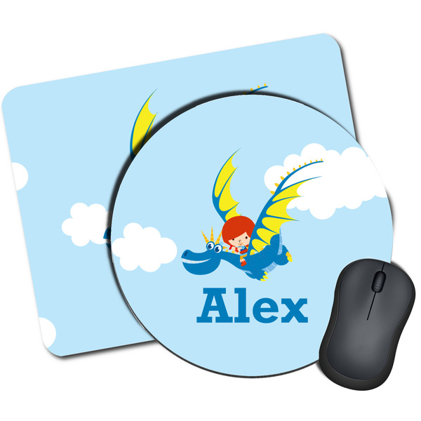 Custom Flying a Dragon Mouse Pad (Personalized)
