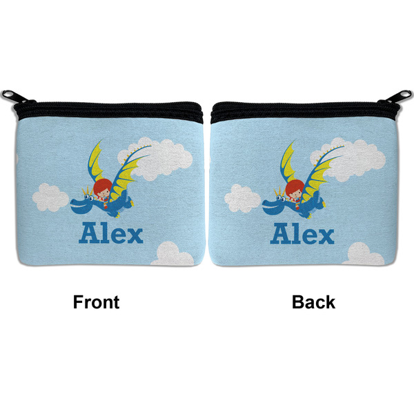 Flying a Dragon Neoprene Coin Purse - Front & Back (APPROVAL)