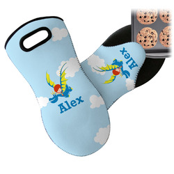 Flying a Dragon Neoprene Oven Mitt w/ Name or Text