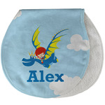 Flying a Dragon Burp Pad - Velour w/ Name or Text