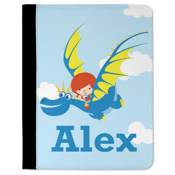 Custom Flying a Dragon Padfolio Clipboard - Large (Personalized)