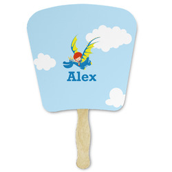Flying a Dragon Paper Fan (Personalized)