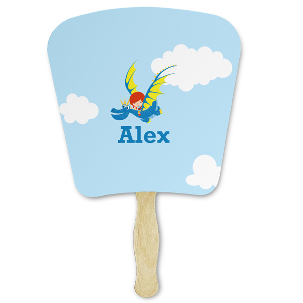 Custom Flying a Dragon Paper Fan (Personalized)