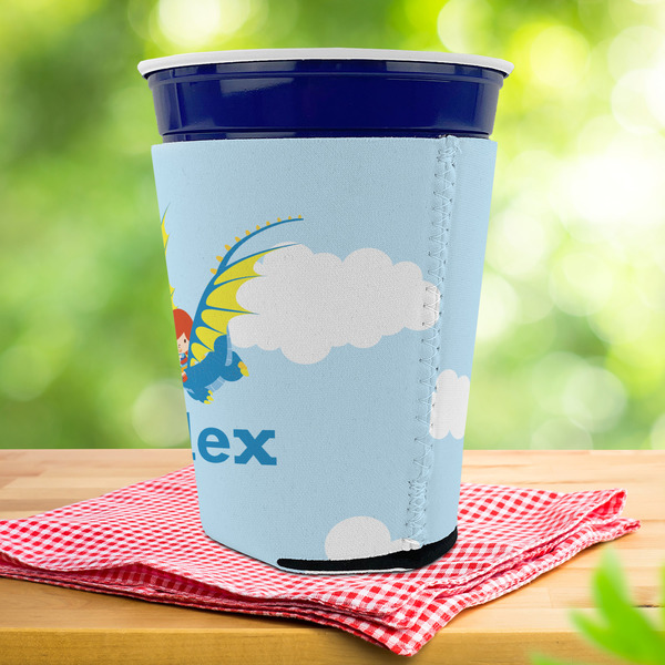 Flying a Dragon Party Cup Sleeves - with bottom - Lifestyle