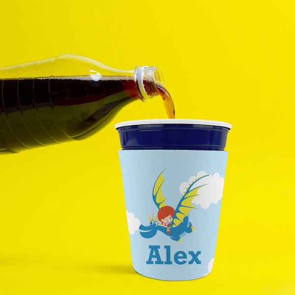 Flying a Dragon Party Cup Sleeves - without bottom - Lifestyle