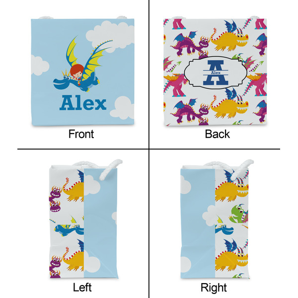 Flying a Dragon Party Favor Gift Bag - Gloss - Approval